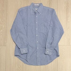 Huntington Blue Men's Casual Button-Down Shirt